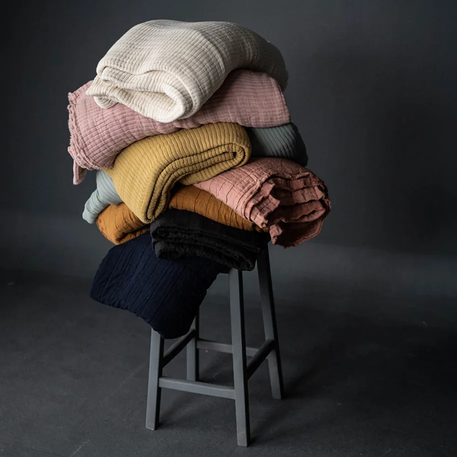 Quilted Wobble Gauze - Murakami