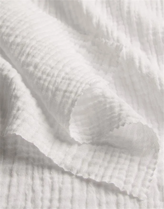 Organic Double Gauze - Plain Milk