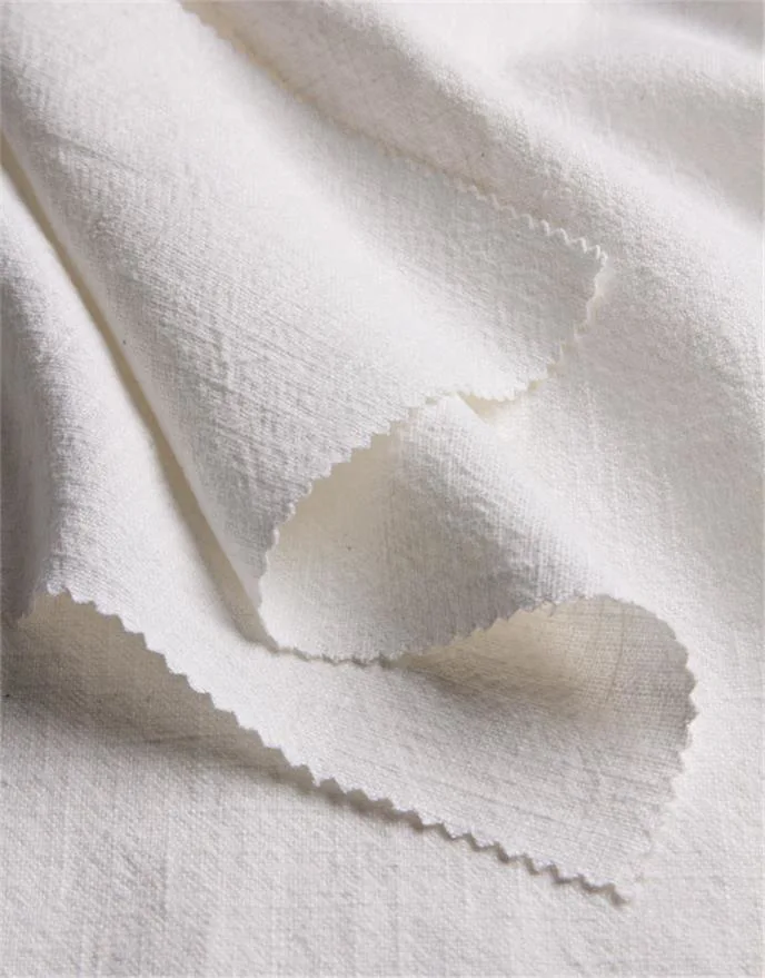 Ramie Stonewashed - Yarrow White