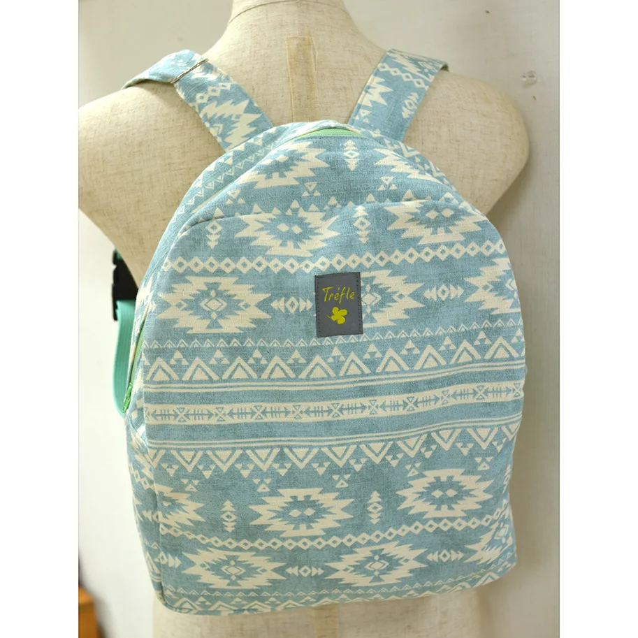 Soft Canvas Jagged - Dark Blue