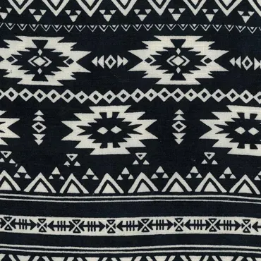 Soft Canvas Jagged - Dark Blue