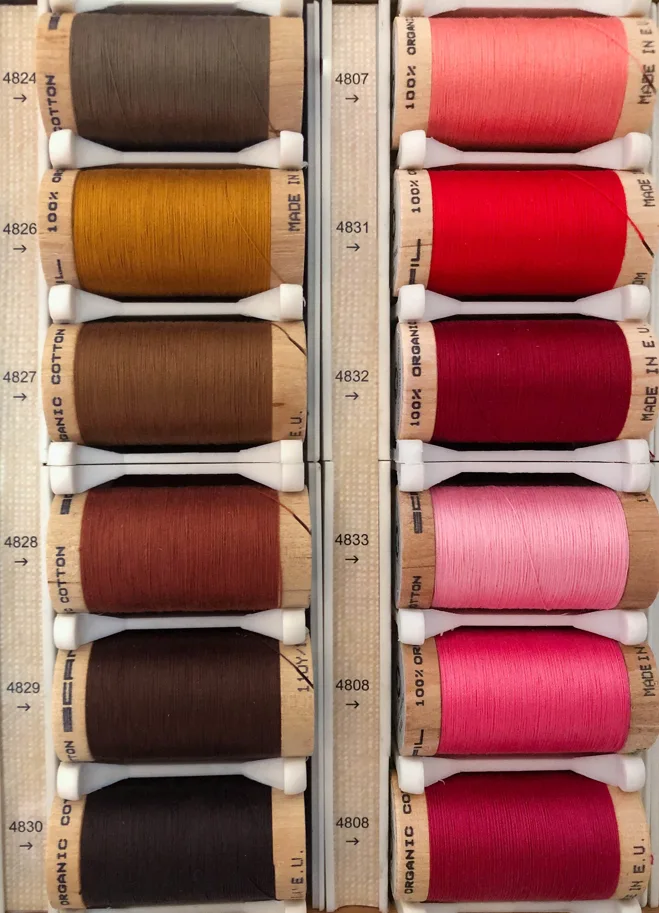 Bio Nähgarn Scanfil - Farbe deiner Wahl
