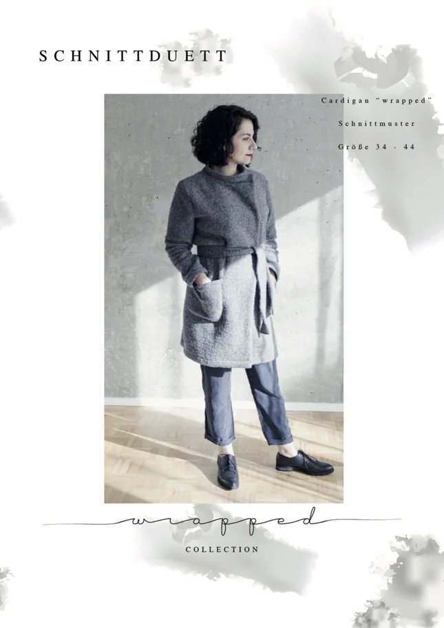 Cardigan Wrapped - Schnittduett Sewing Pattern (German)
