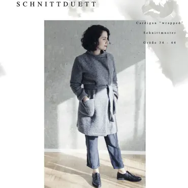 Cardigan Wrapped - Schnittduett Sewing Pattern (German)