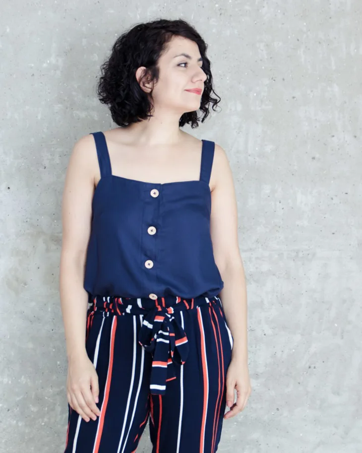 Trägertop CamiSole - Schnittduett Sewing Pattern (German)