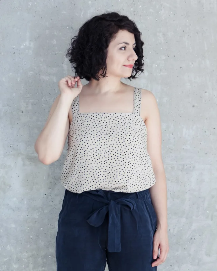 Trägertop CamiSole - Schnittduett Sewing Pattern (German)