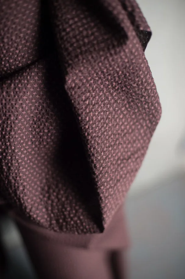 Cotton Seersucker - Tottorri Cross Jam