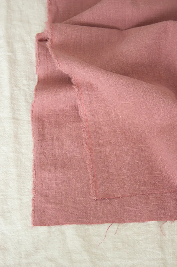 Ramie Stonewashed - Old Rose