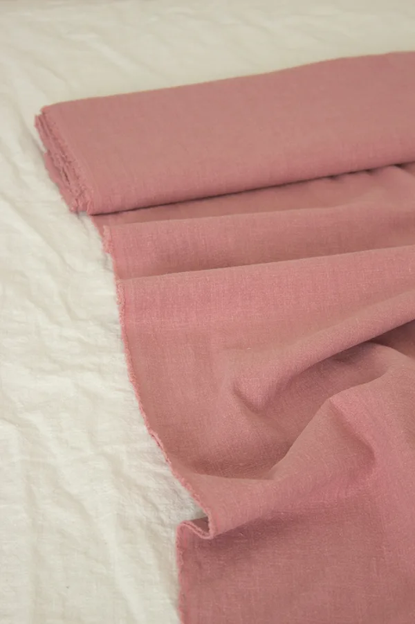 Ramie Stonewashed - Old Rose