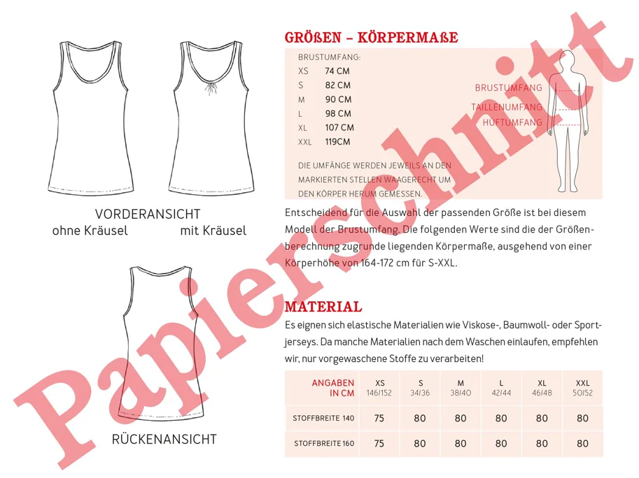 Frau Juno Top - Studio Schnittreif Schnittmuster