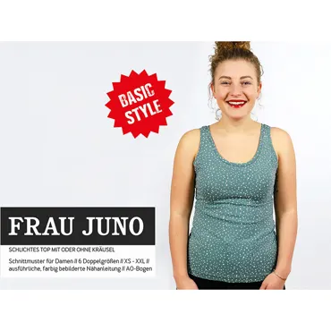 Frau Juno Top - Studio Schnittreif Sewing Pattern (German)
