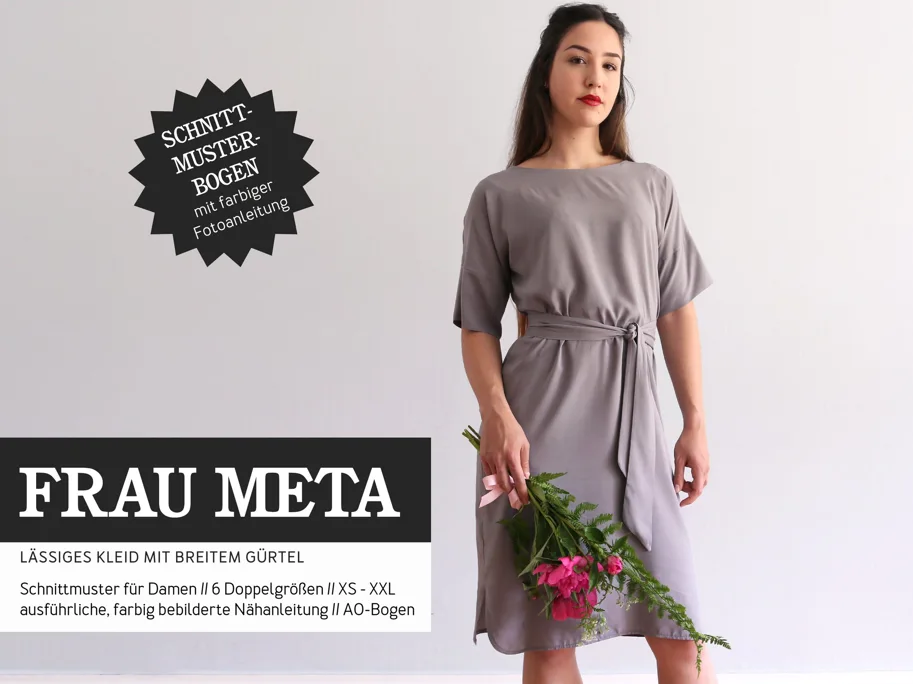 Frau Meta Kleid - Studio Schnittreif Sewing Pattern (German)