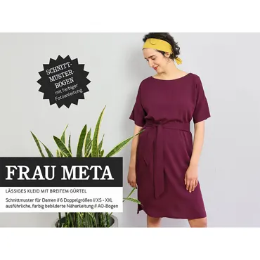 Frau Meta Kleid - Studio Schnittreif Sewing Pattern (German)