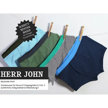 Herr John Boxershorts - Studio Schnittreif Schnittmuster