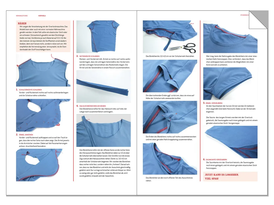 Herr Bela T-Shirt - Studio Schnittreif Sewing Pattern (German)