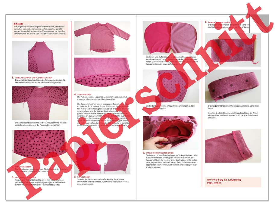 Toni Hoodie - Studio Schnittreif Schnittmuster