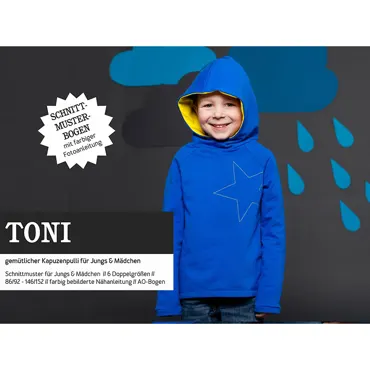 Toni Hoodie - Studio Schnittreif Sewing Pattern (German)