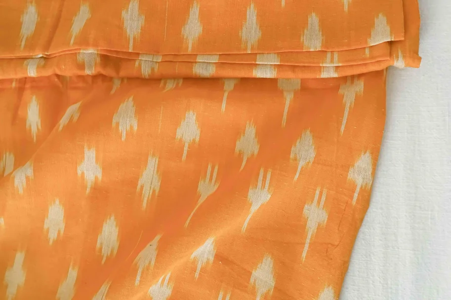 Indian Ikat - Drops Mango
