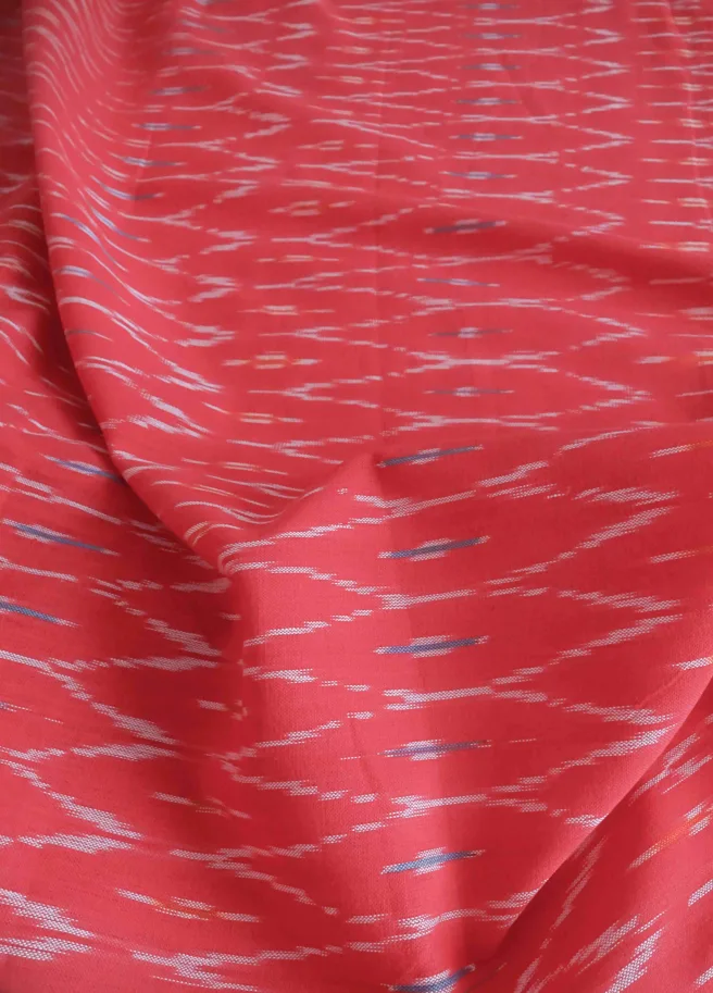 Indian Ikat - Plumage Magenta