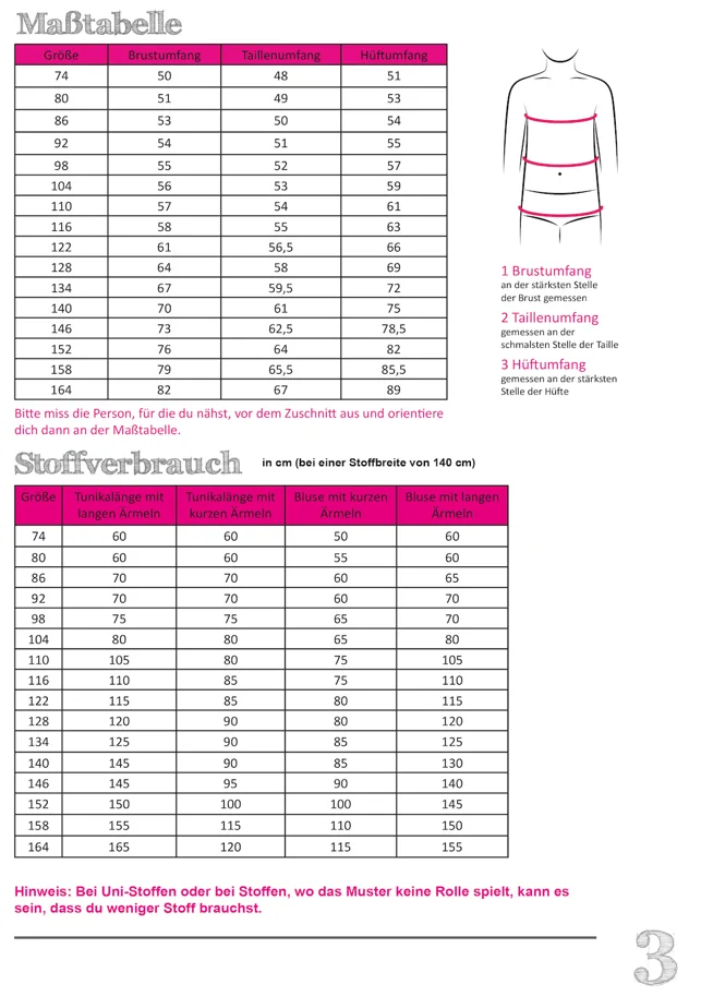 Bluse Elo Kinder - Fadenkäfer Schnittmuster