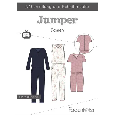 Jumper Damen - Fadenkäfer Schnittmuster