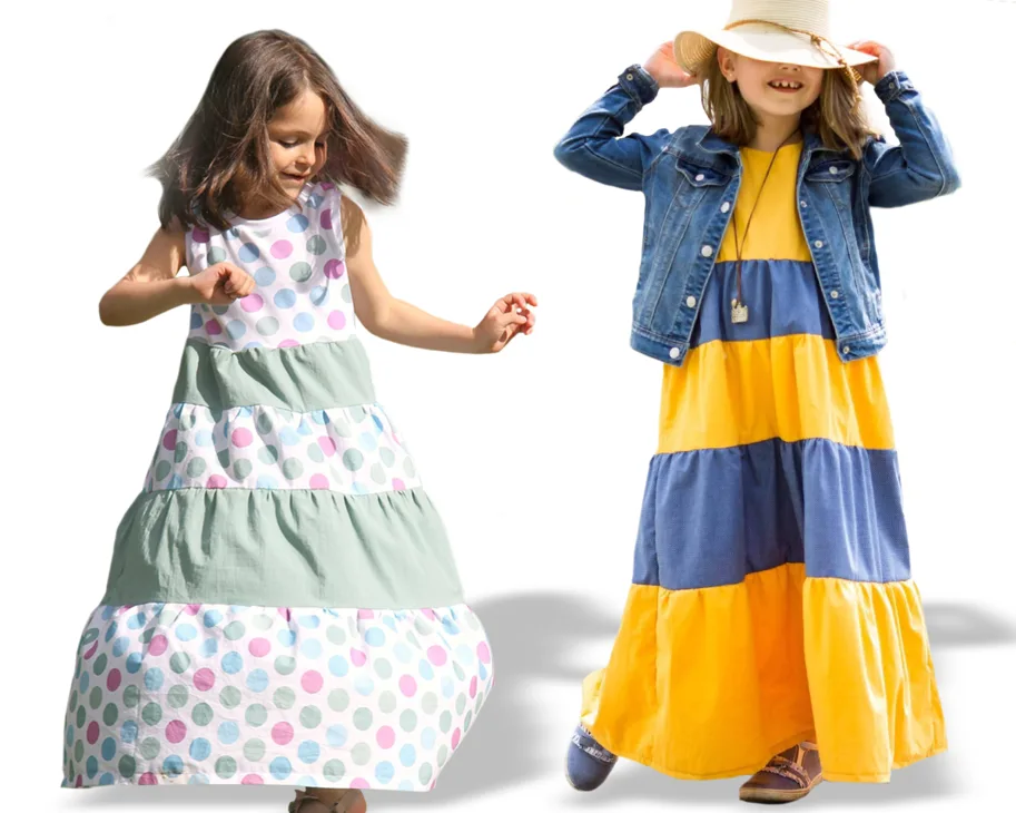 Kleid Fiona Kinder - Fadenkäfer Sewing Pattern (German)