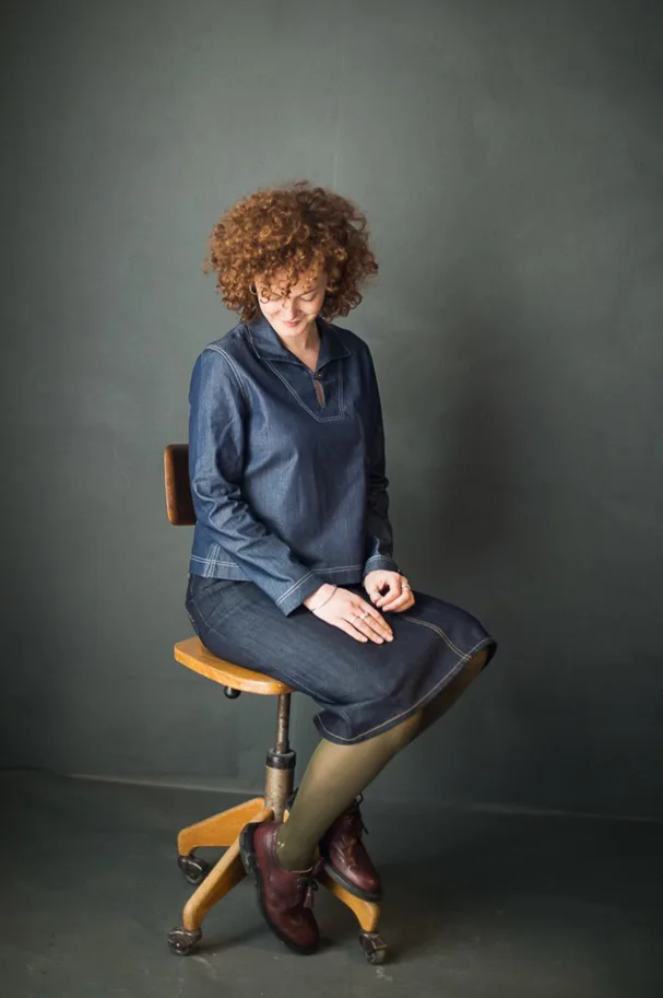 Clementine Jeans Skirt - Merchant & Mills Sewing Pattern (English)