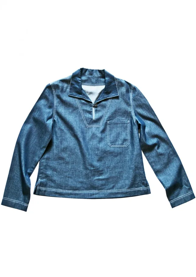 Francine Denim Top and Dress - Merchant & Mills Schnittmuster (Englisch)