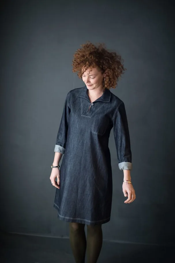 Francine Denim Top and Dress - Merchant & Mills Schnittmuster (Englisch)