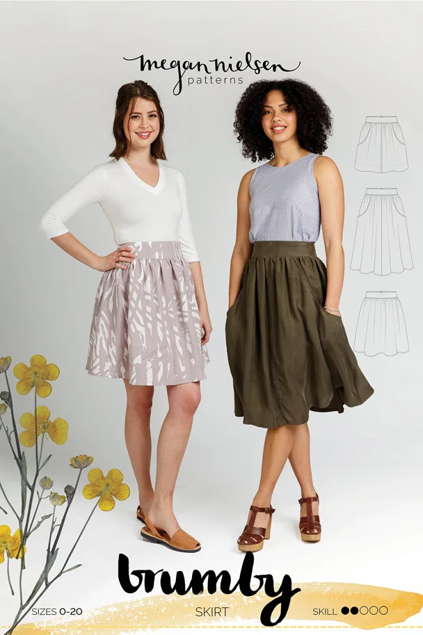 Brumby Skirt - Megan Nielsen Schnittmuster (Englisch)