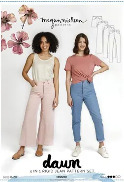 Dawn Jeans - Megan Nielsen Schnittmuster (Englisch)