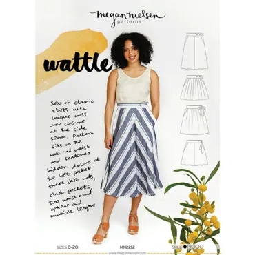 Wattle Skirt - Megan Nielsen Schnittmuster (Englisch)