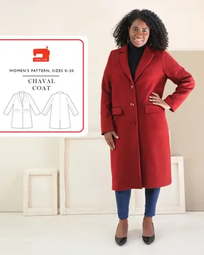 Chaval Coat - Liesl & Co. Sewing Pattern (English)