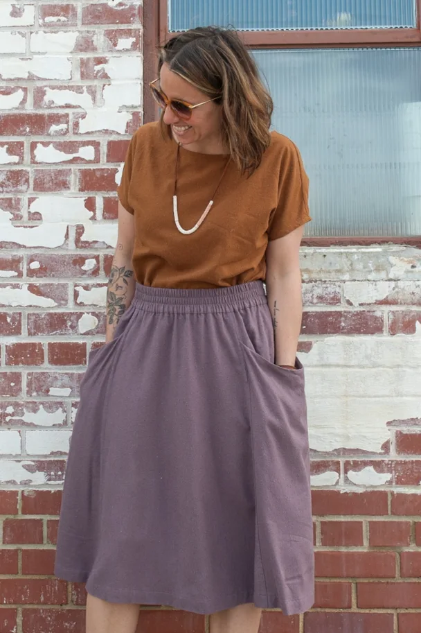 Gypsum Skirt - Sew Liberated Sewing Pattern (English)