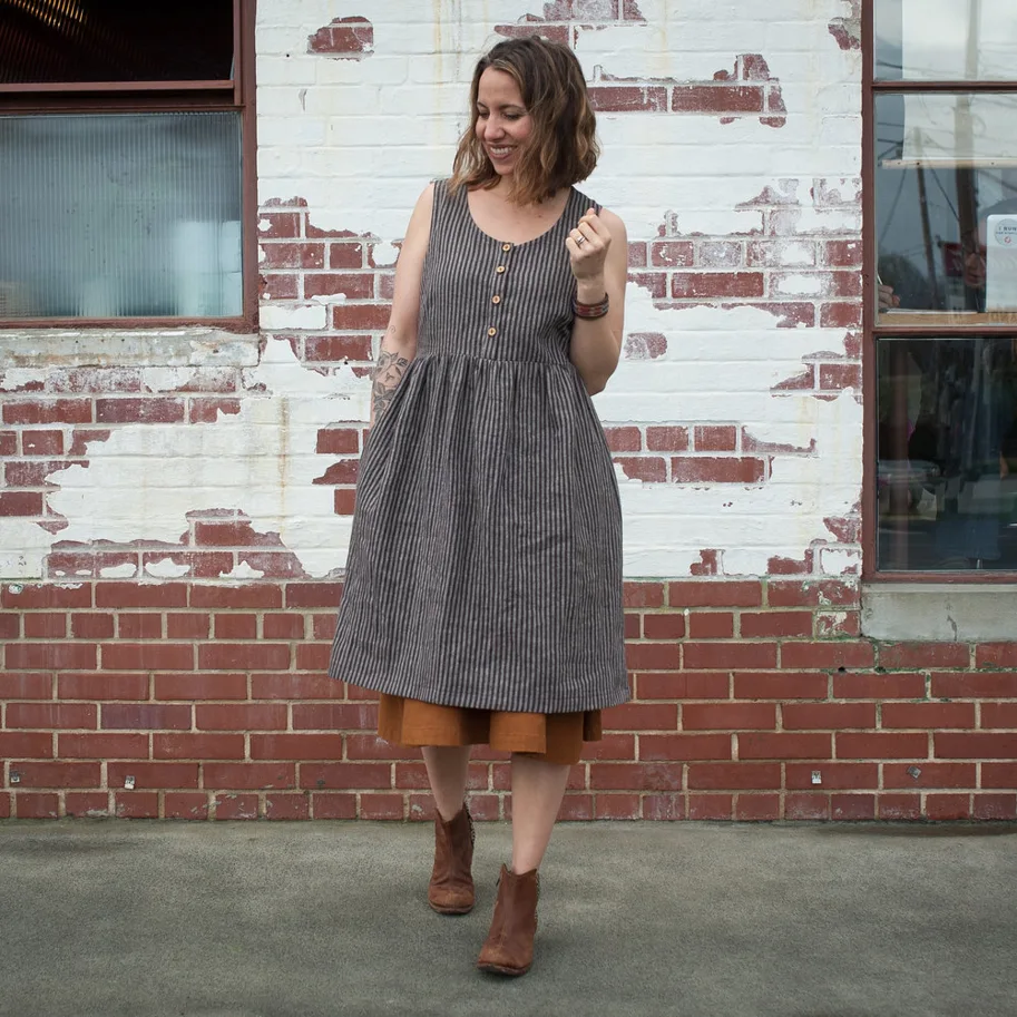 Hinterland Dress - Sew Liberated Sewing Pattern (English)