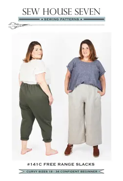 Free Range Slacks 18-34 - Sew House Seven Sewing Pattern (English)