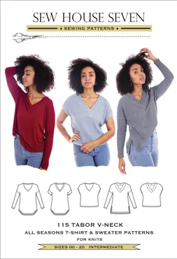 Tabor V-Neck Top - Sew House Seven Schnittmuster (Englisch)
