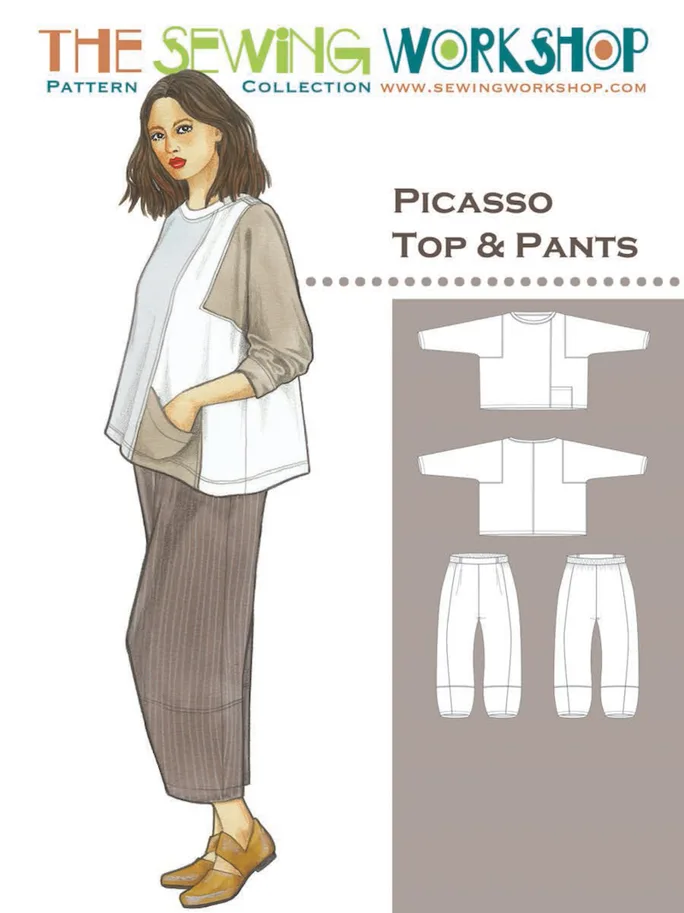 Picasso Top and Pants - The Sewing Workshop Schnittmuster (Englisch)