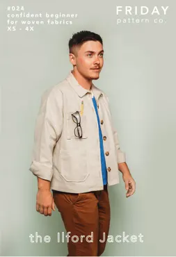 The Ilford Jacket - Friday Pattern Company Sewing Pattern (English)