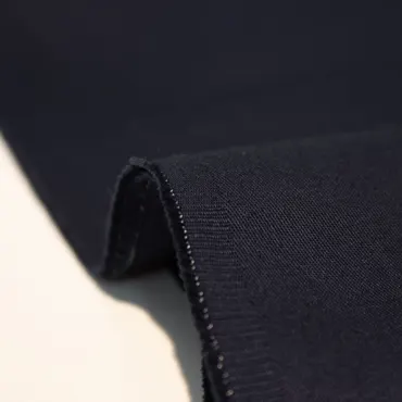 REMNANT 0.6m Organic Gabardine - Navy Blazer