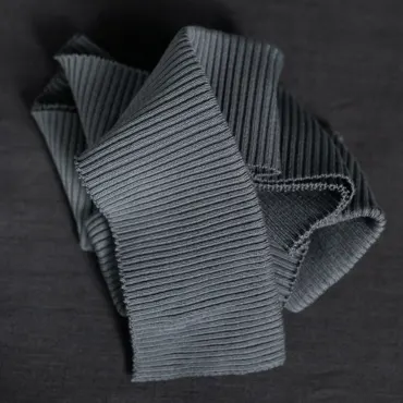 Organic Ribbing Band - Petrol Chunky Rib