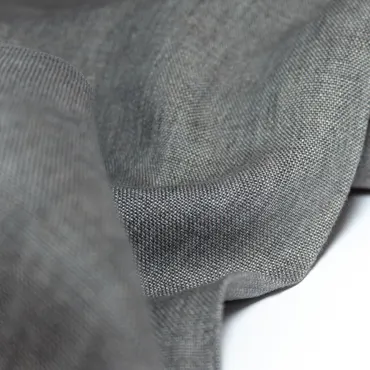 RESTSTÜCK 0.8m Leinen Washed - Pebble