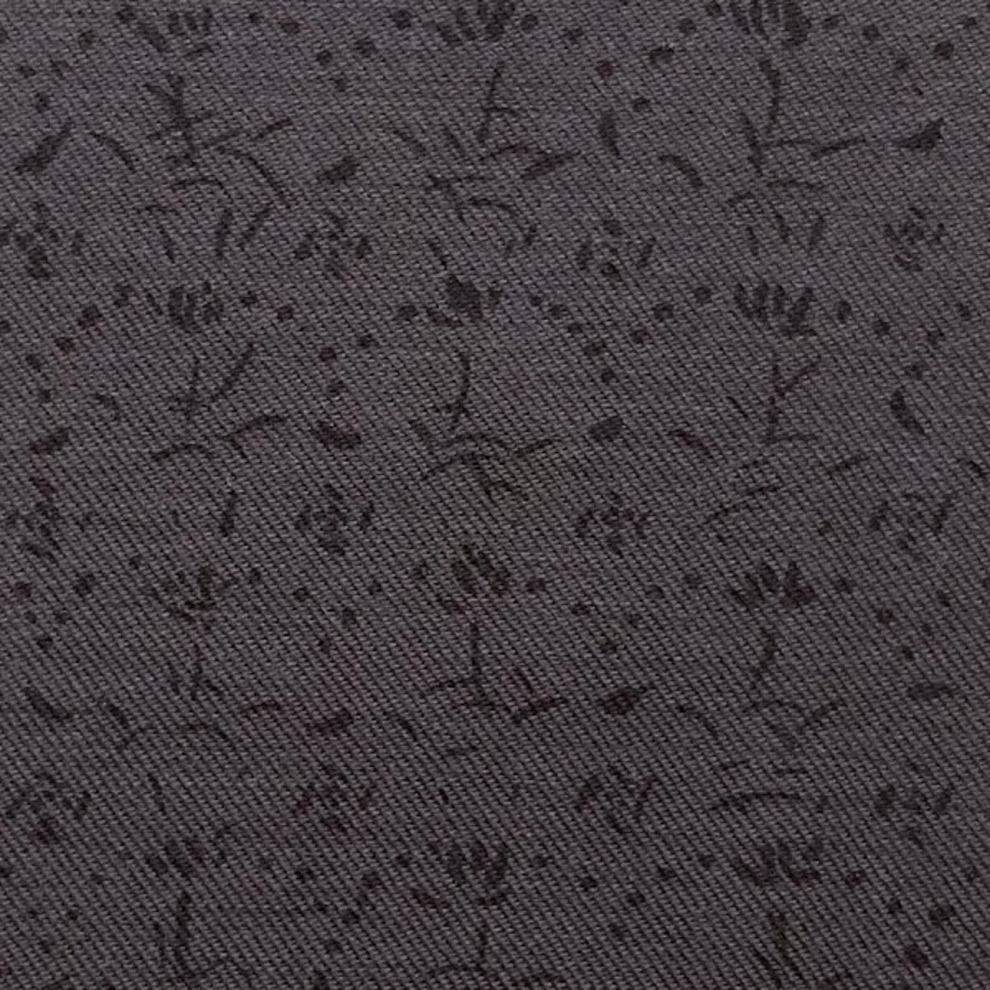 Silk-Cotton - Hakko Grey (dark grey)