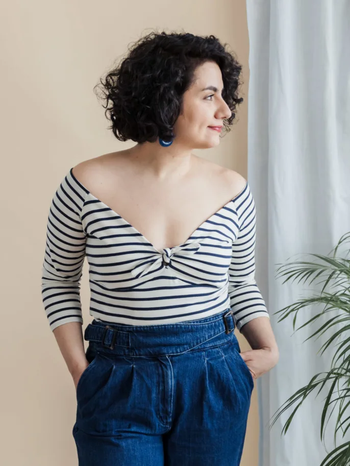 Carmenshirt Escapade - Schnittduett Sewing Pattern (German)