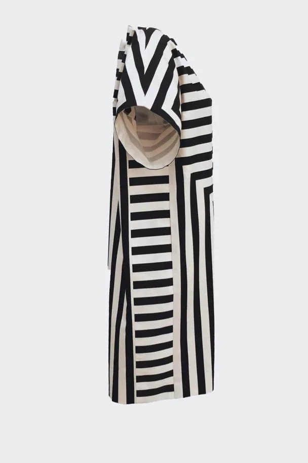 No22 Kleid mit Streifen - Trendschnitt Schnittmuster