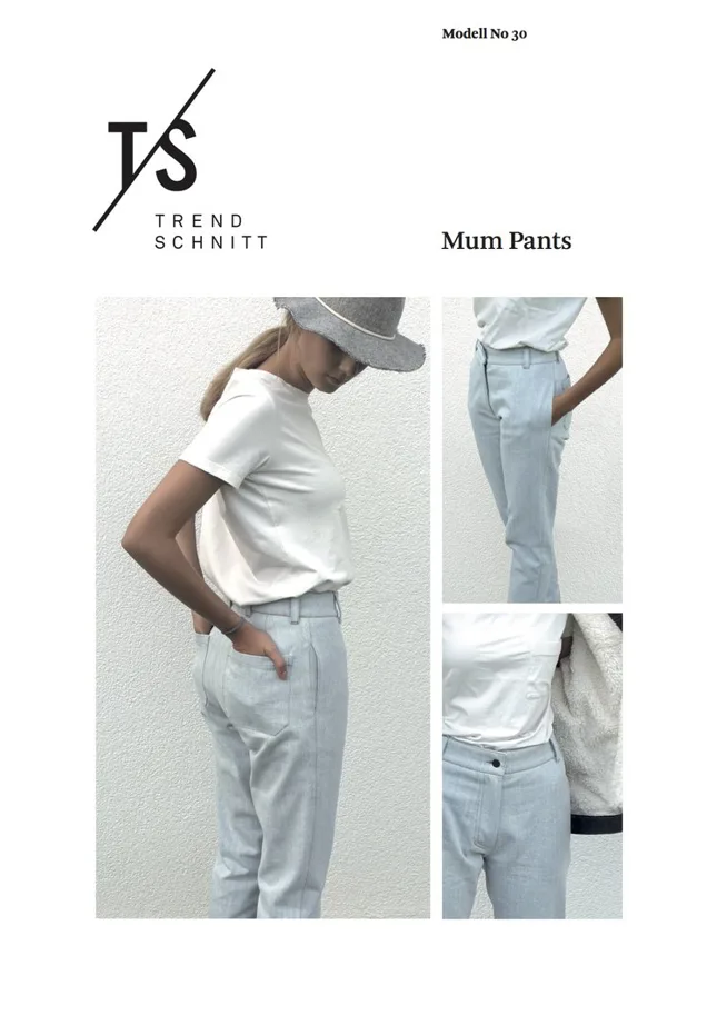No30 Mum Pants - Trendschnitt Schnittmuster