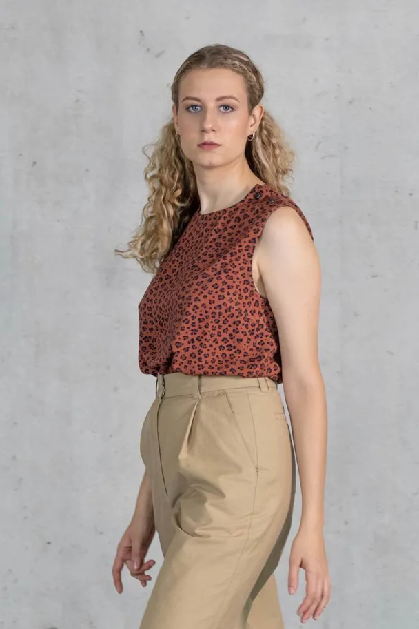 No54 Top mit Schulterverschluss - Trendschnitt Schnittmuster