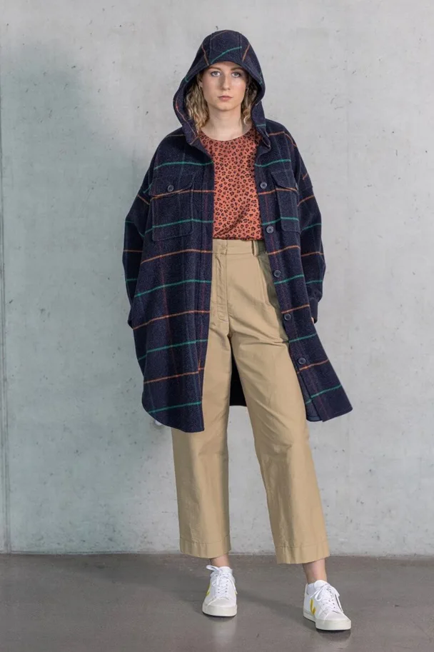 No59 Mantelhemd mit Kapuze - Trendschnitt Sewing Pattern (German)