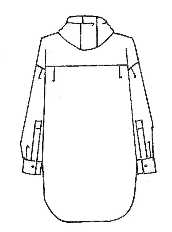 No59 Mantelhemd mit Kapuze - Trendschnitt Sewing Pattern (German)
