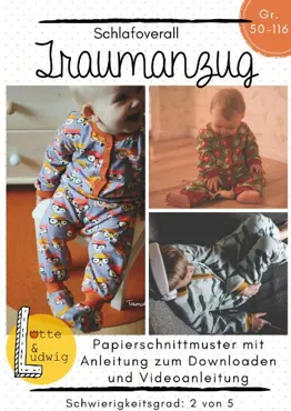 Traumanzug Pijama Kinder - Lotte & Ludwig Sewing Pattern (German)